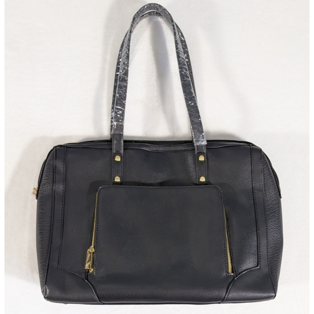 2017 A New Day Chic Laptop Shoulder Bag In Black